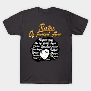 Sistas of Israel | African American Women| Sons of Thunder T-Shirt